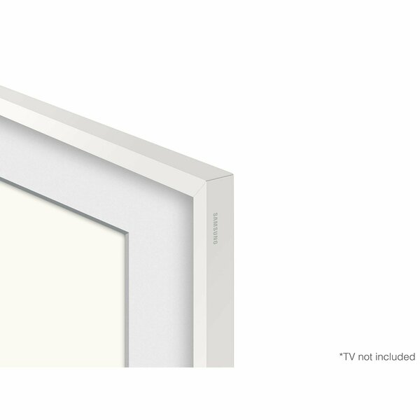 Almo 2021/22 75-in. The Frame Customizable Bezel Modern White Contemporary Wall Mountable TV Frame VG-SCFA75WT